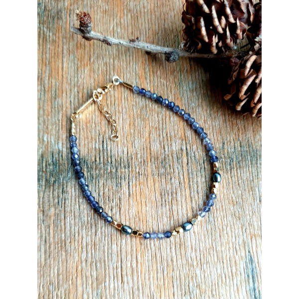 Hanka IN apyrankė su jolitais ir perlu